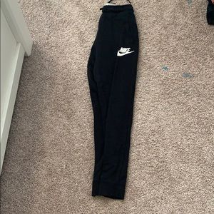 Black Nike sweatpants